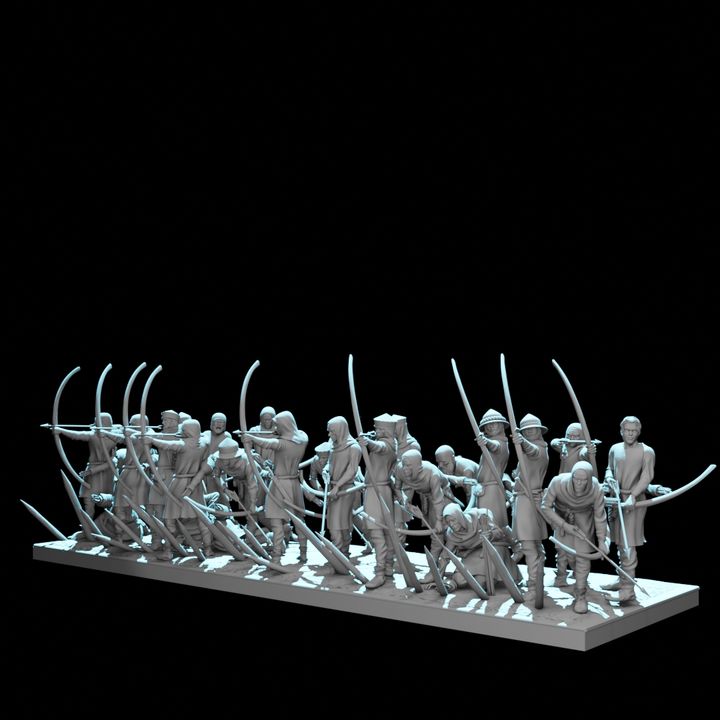 Medieval Archer Warband – May 2026 Tribe Set
