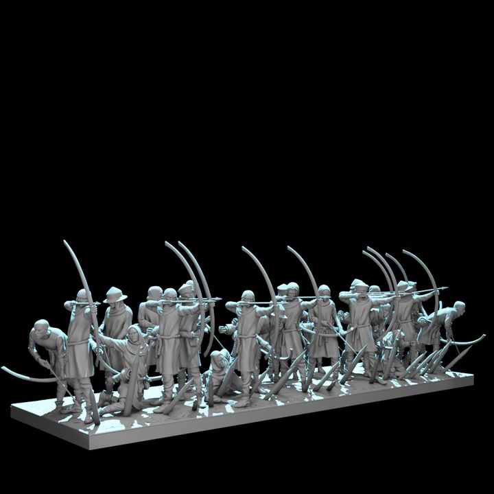 Medieval Archer Warband – May 2026 Tribe Set