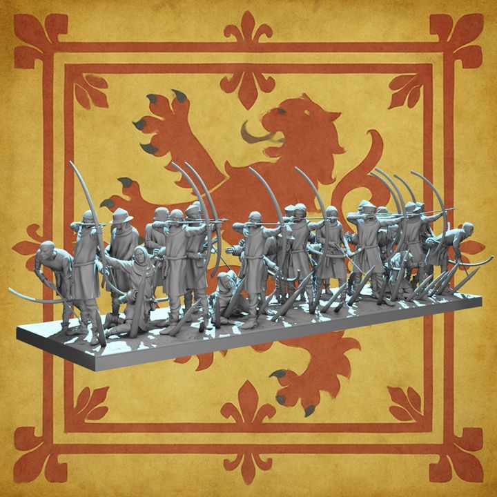 Medieval Archer Warband – May 2026 Tribe Set