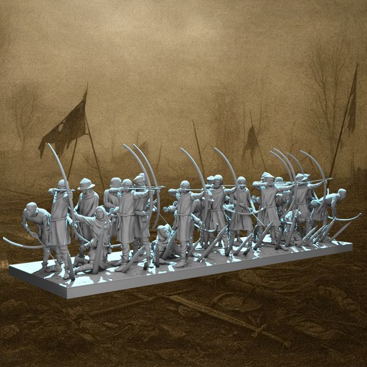 Medieval Archer Warband – May 2026 Tribe Set