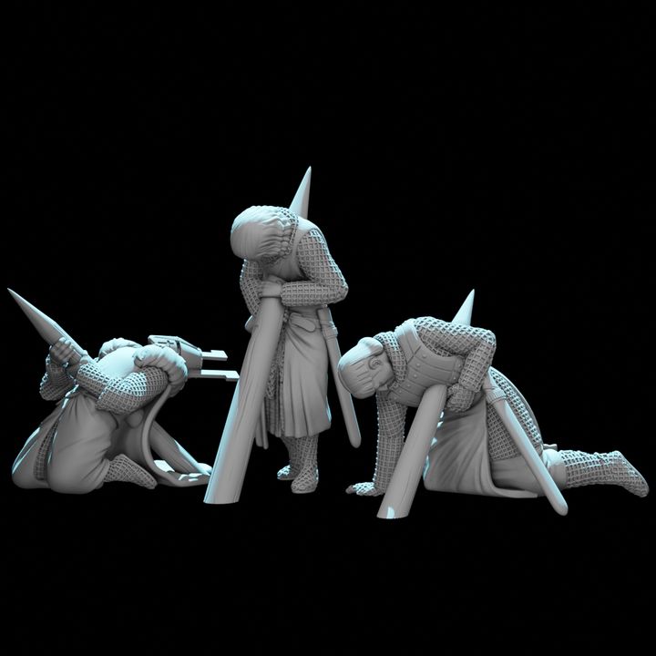 Impaled Knights on Stakes – Medieval Horror & Execution Scene