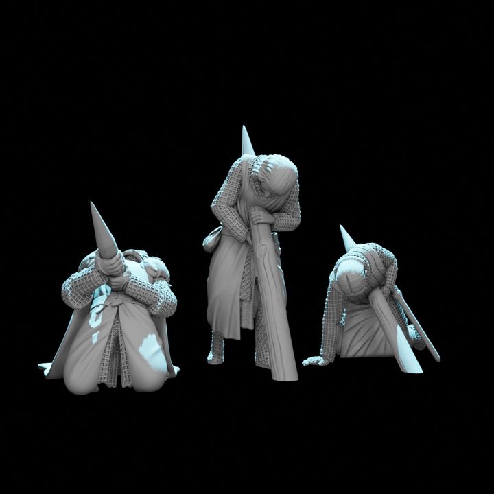 Impaled Knights on Stakes – Medieval Horror & Execution Scene