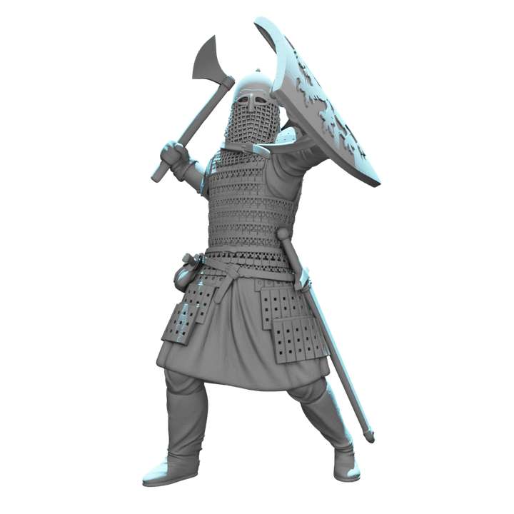 Medieval Ukrainian Warrior – Defender of the Frontier