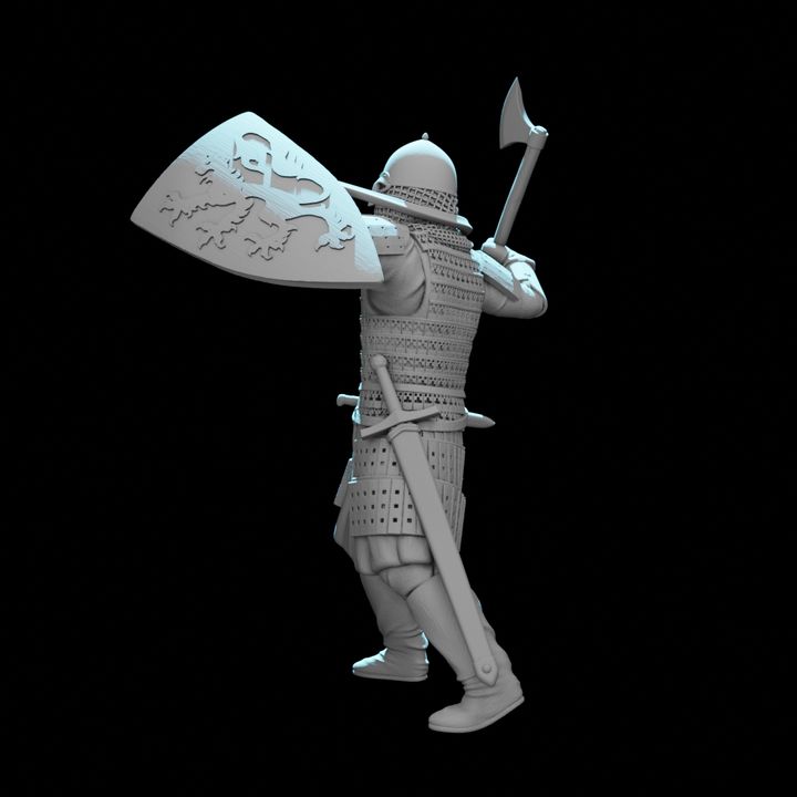 Medieval Ukrainian Warrior – Defender of the Frontier