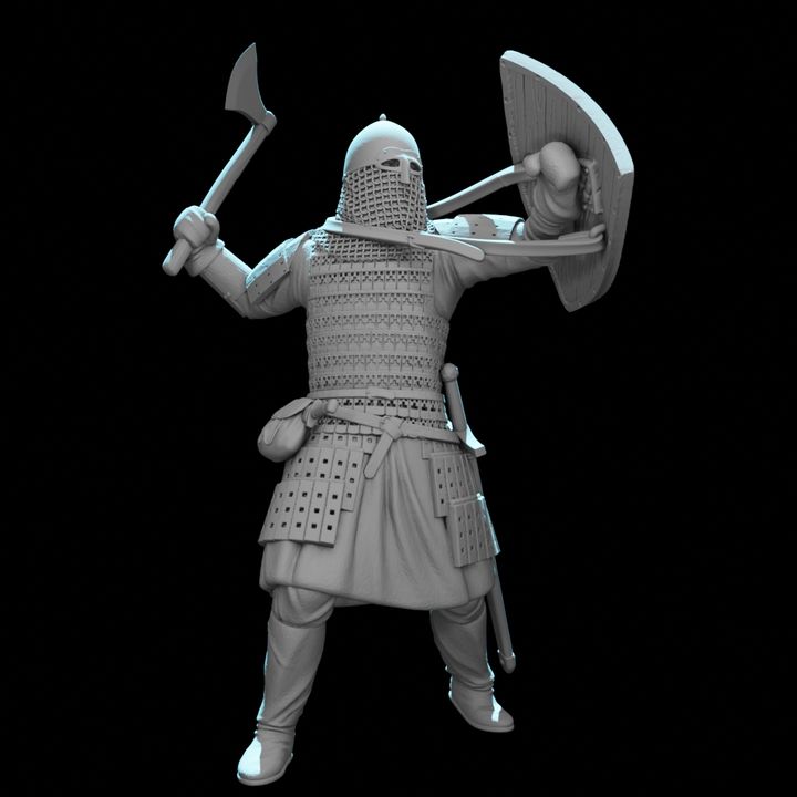 Medieval Ukrainian Warrior – Defender of the Frontier