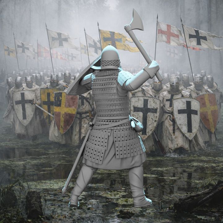 Medieval Ukrainian Warrior – Defender of the Frontier
