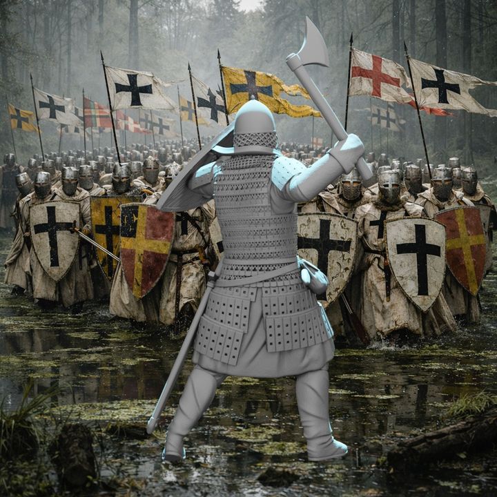 Medieval Ukrainian Warrior – Defender of the Frontier