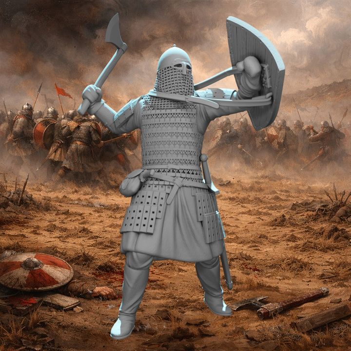 Medieval Ukrainian Warrior – Defender of the Frontier