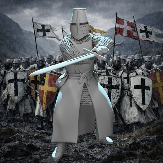 Medieval Knight Swordfighter – Great Helm