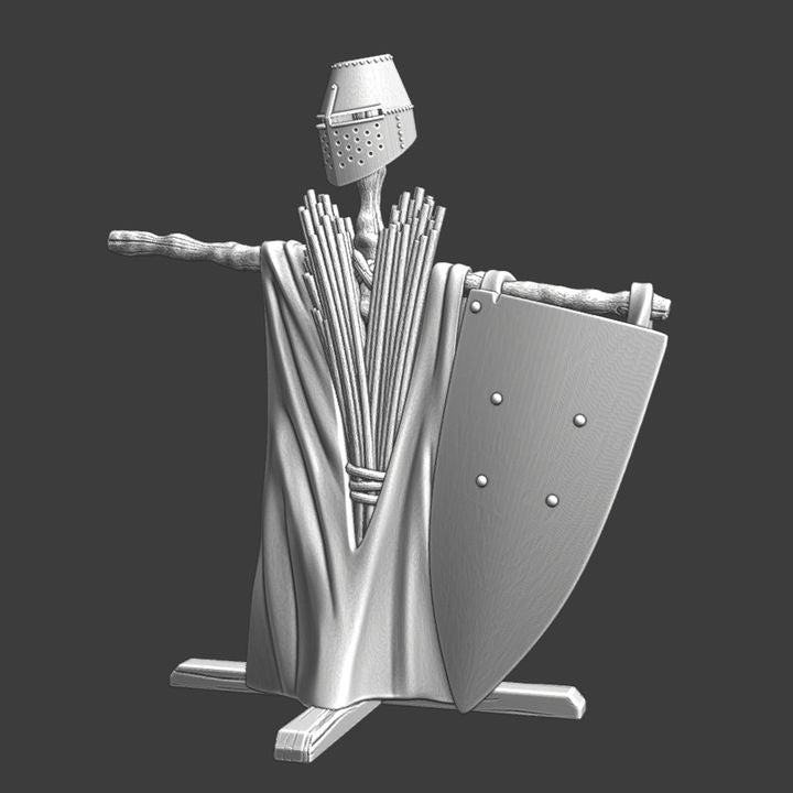 Medieval Training Dummy – Primitive Combat Practice Device