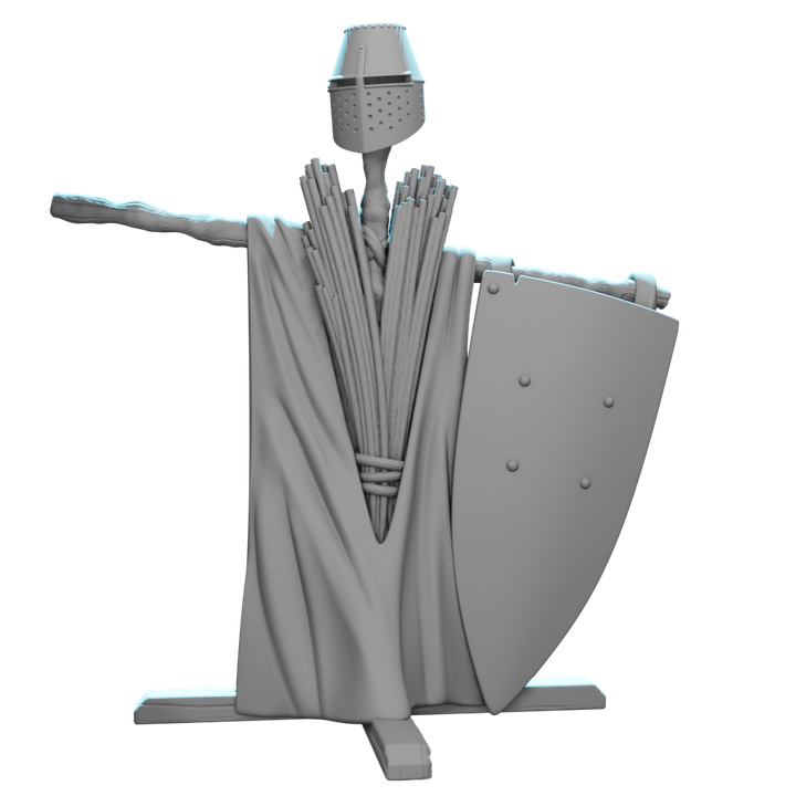 Medieval Training Dummy – Primitive Combat Practice Device