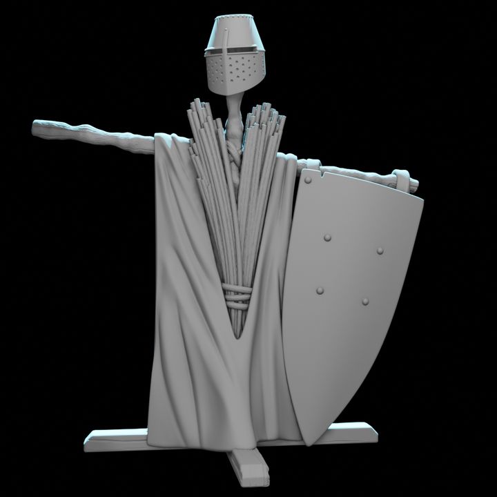 Medieval Training Dummy – Primitive Combat Practice Device