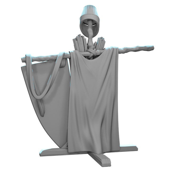 Medieval Training Dummy – Primitive Combat Practice Device