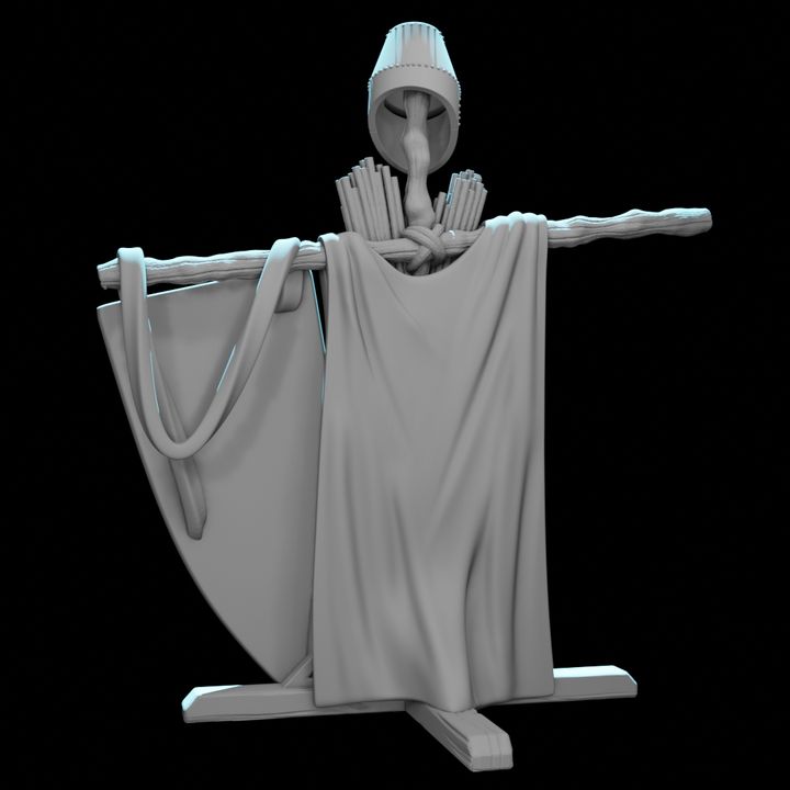 Medieval Training Dummy – Primitive Combat Practice Device