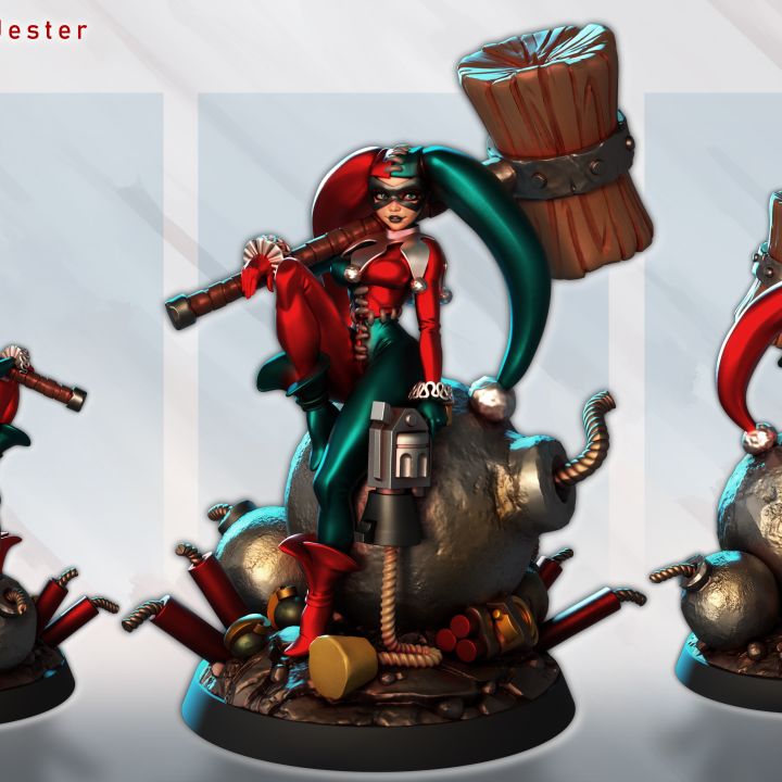 Mischief Kwin - Jester Girl by Gaz Minis