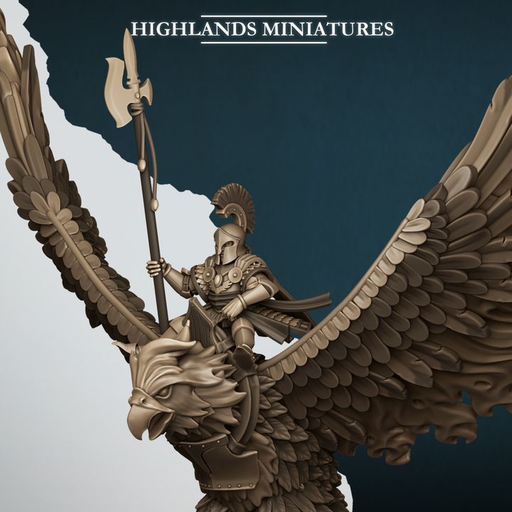 Fire and Ice Phoenix by Highlands Miniatures