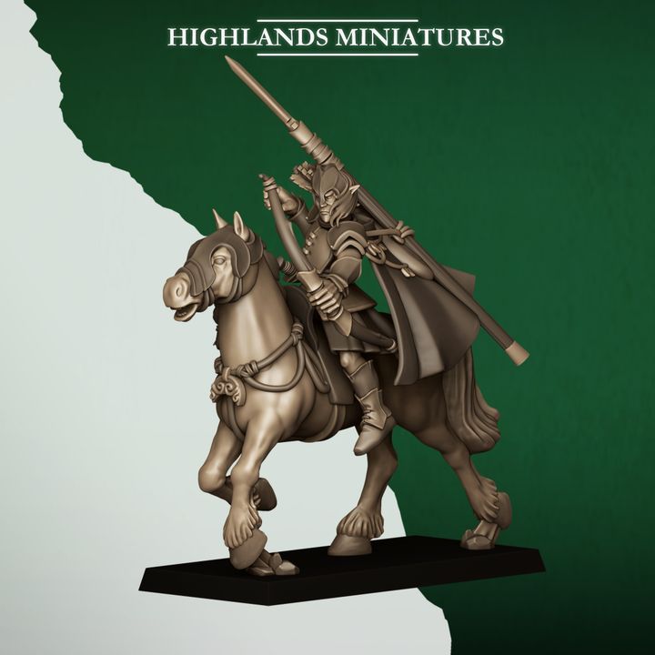 Mounted Feral Archers by Highlands Miniatures