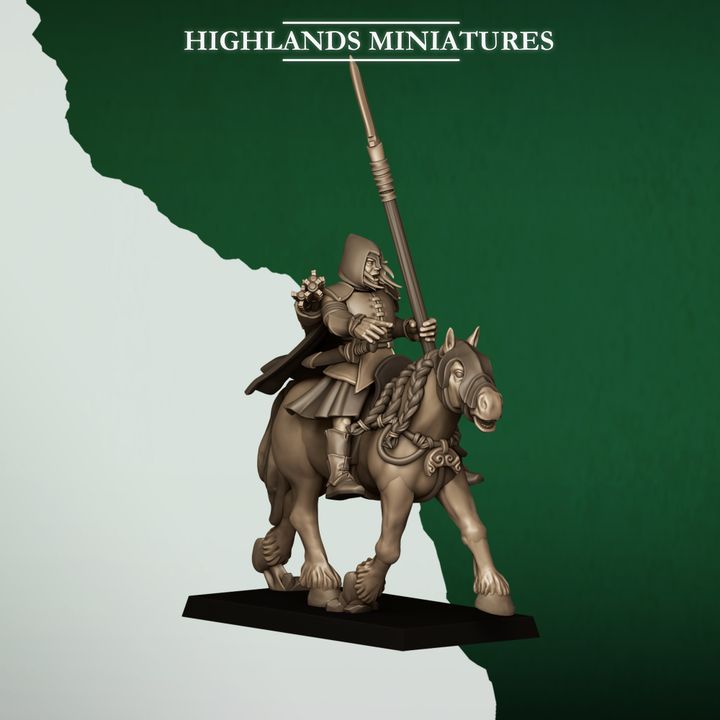 Mounted Feral Archers by Highlands Miniatures