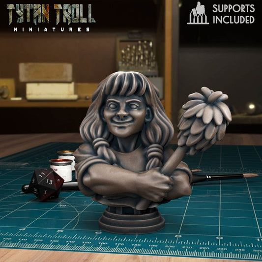Madalena Bust by Tytan Troll Miniatures