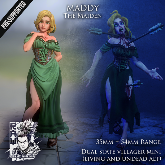 Maddy The Maiden by Ronin Arts Workshop