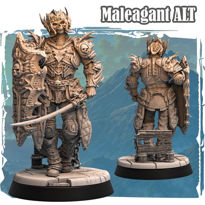 Maleagant 32mm - Death Knight by Haito