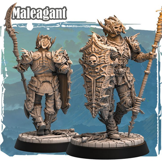 Maleagant 32mm - Death Knight by Haito