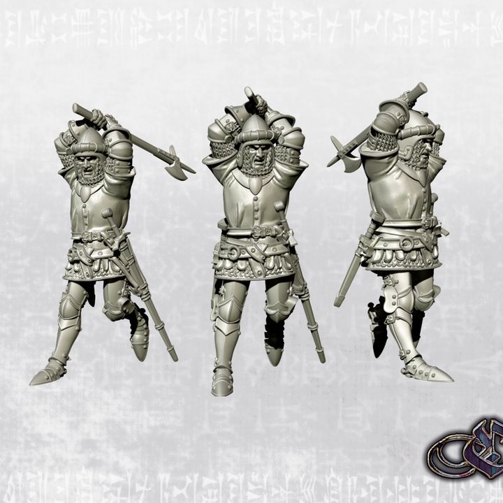 Knight Foot Combat Knight on foot - Infantry Captain – Studio Historia