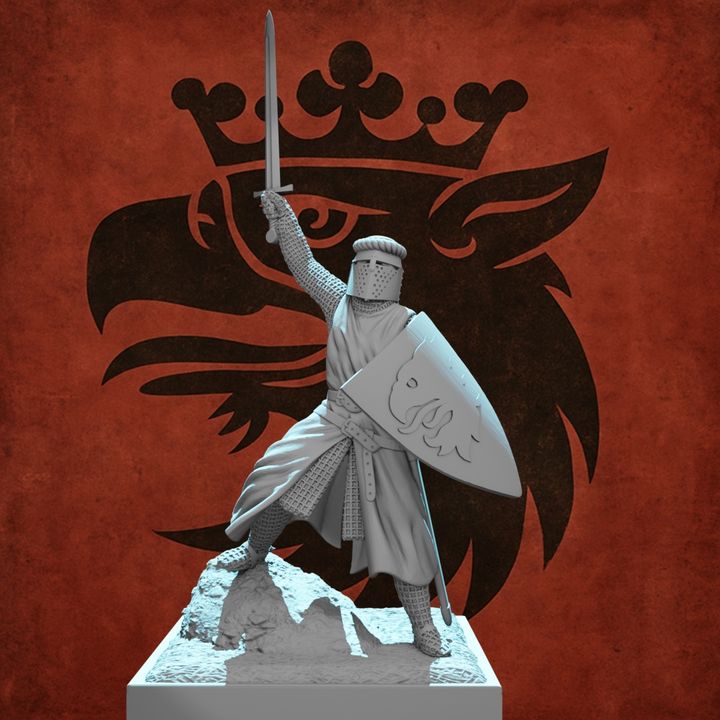 Medieval Knight Hero.