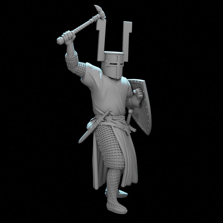 Teutonic Knight with Warhammer – Battle of Lake Peipus 1242