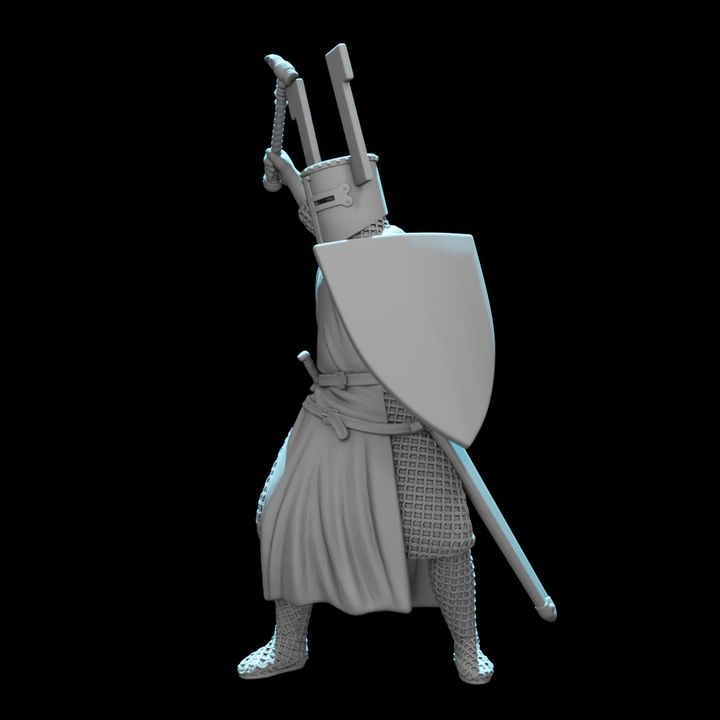 Teutonic Knight with Warhammer – Battle of Lake Peipus 1242