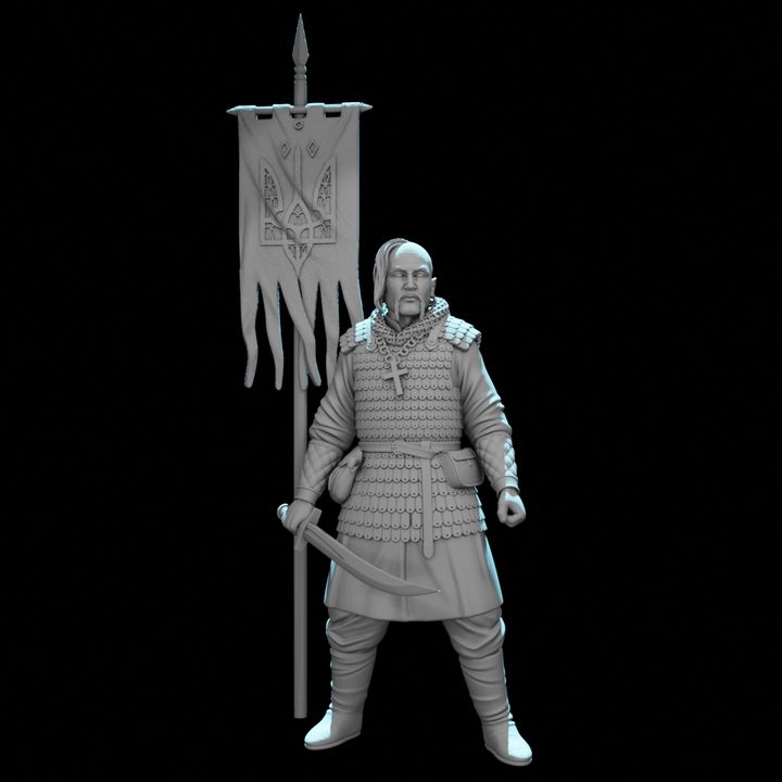Medieval Ukrainian Warrior – Defender of Land, Faith & Freedom.