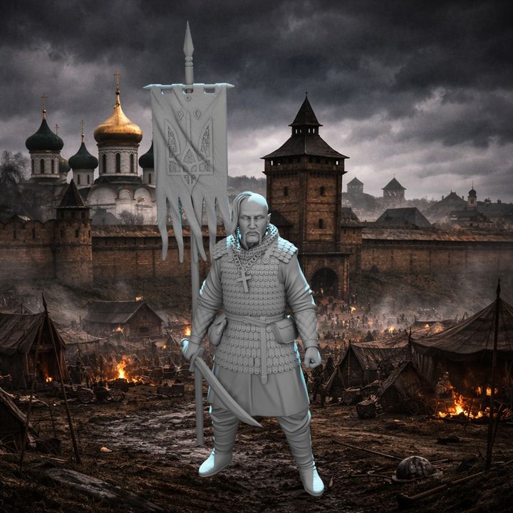 Medieval Ukrainian Warrior – Defender of Land, Faith & Freedom.