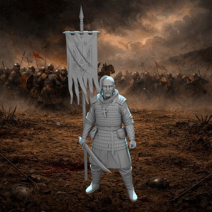 Medieval Ukrainian Warrior – Defender of Land, Faith & Freedom.