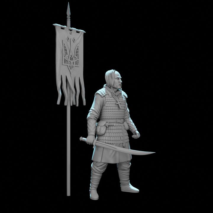 Medieval Ukrainian Warrior – Defender of Land, Faith & Freedom.