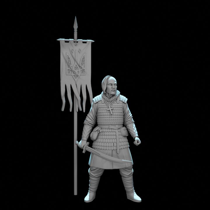 Medieval Ukrainian Warrior – Defender of Land, Faith & Freedom.