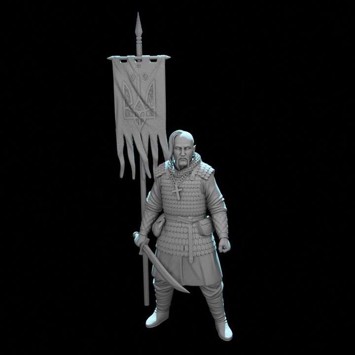 Medieval Ukrainian Warrior – Defender of Land, Faith & Freedom.