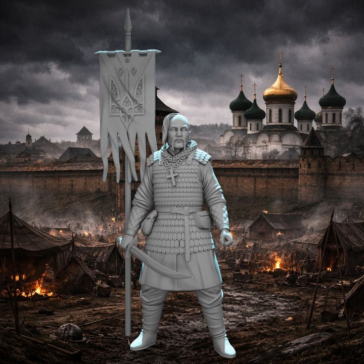 Medieval Ukrainian Warrior – Defender of Land, Faith & Freedom.