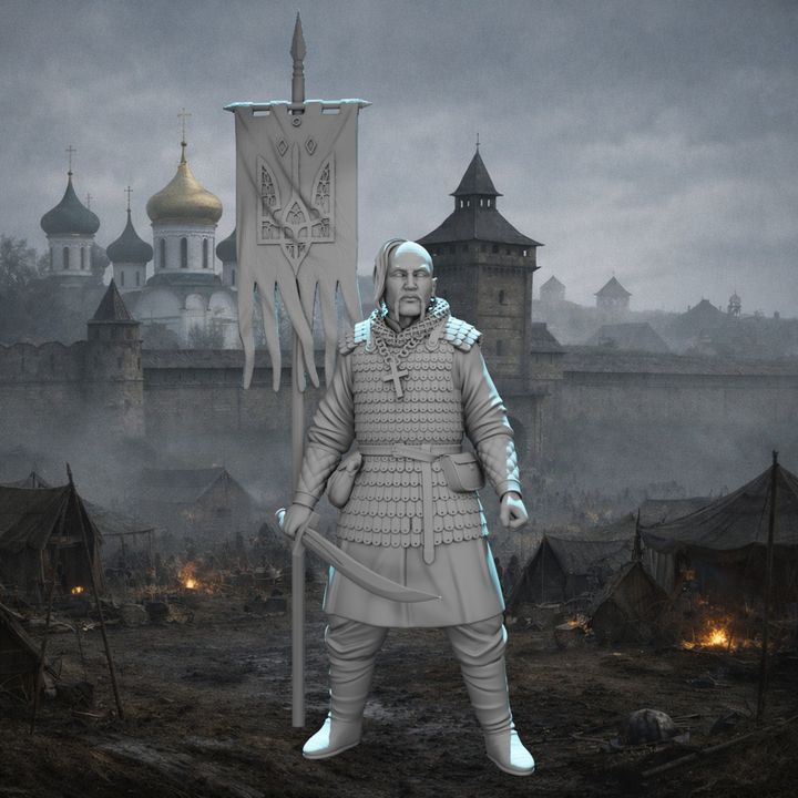 Medieval Ukrainian Warrior – Defender of Land, Faith & Freedom.