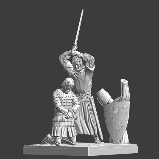 Medieval Execution Scene.