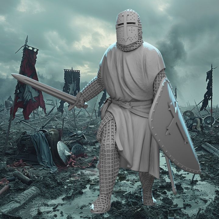 Medieval Leper Knight of the Order of Saint Lazarus