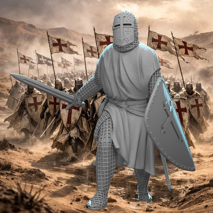Medieval Leper Knight of the Order of Saint Lazarus