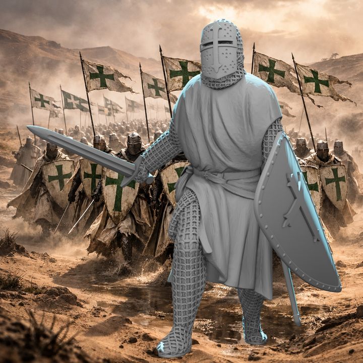 Medieval Leper Knight of the Order of Saint Lazarus