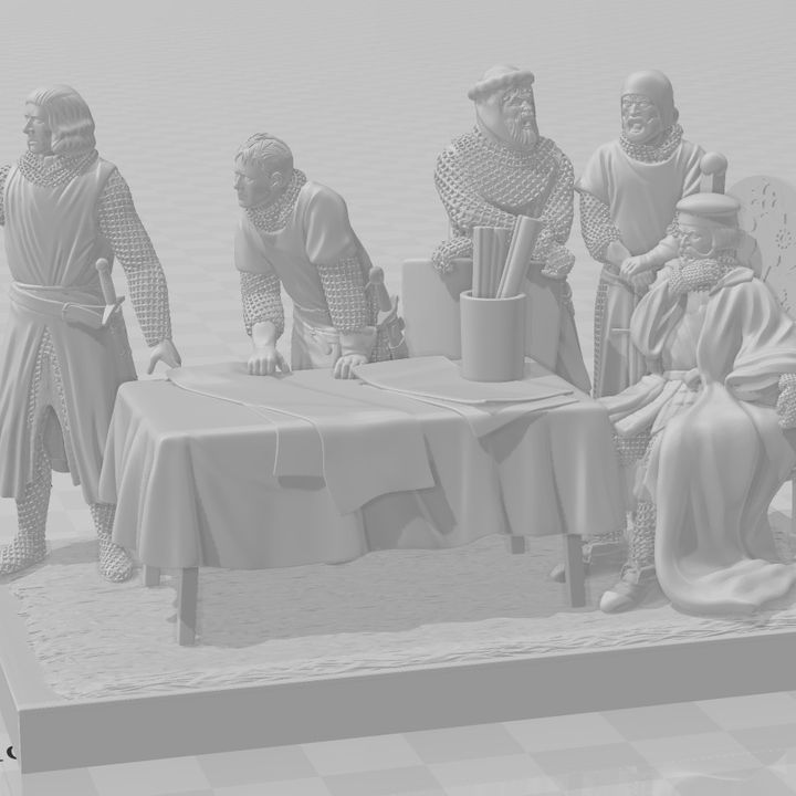 Medieval Command Tent Council.