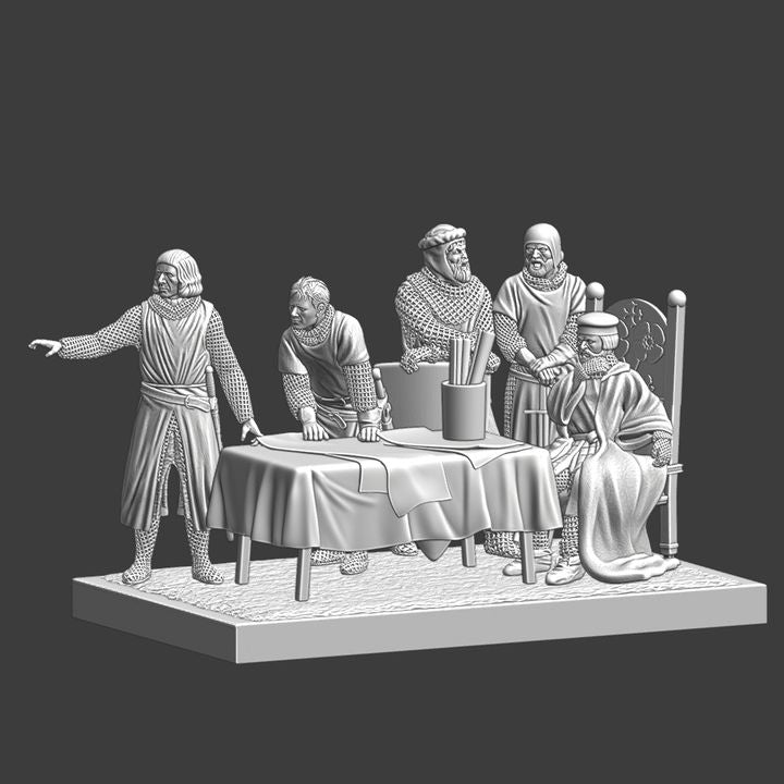 Medieval Command Tent Council.