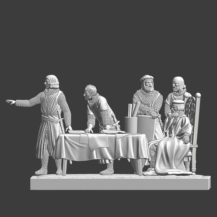 Medieval Command Tent Council.