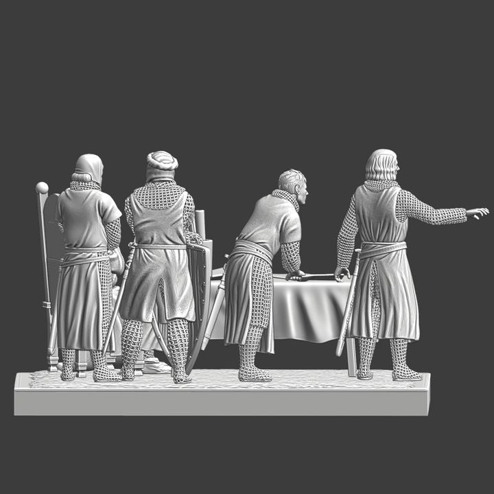 Medieval Command Tent Council.