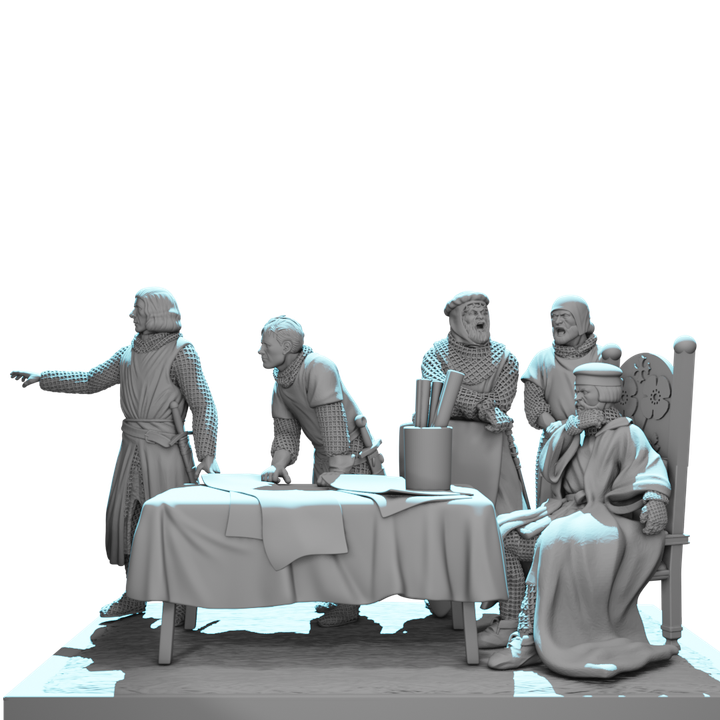 Medieval Command Tent Council.