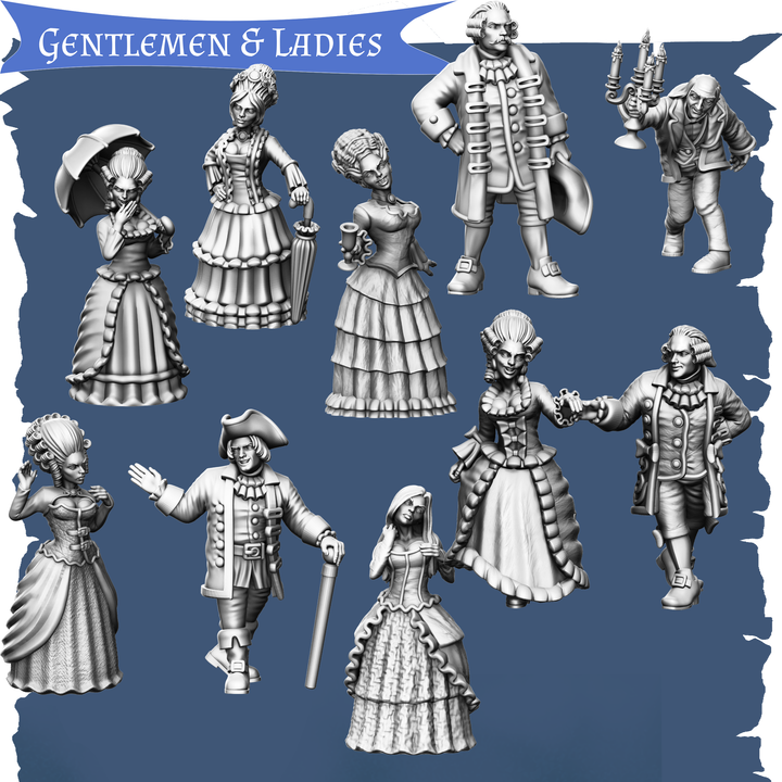 Ladies And Gentlemen Set - Folkheim by David