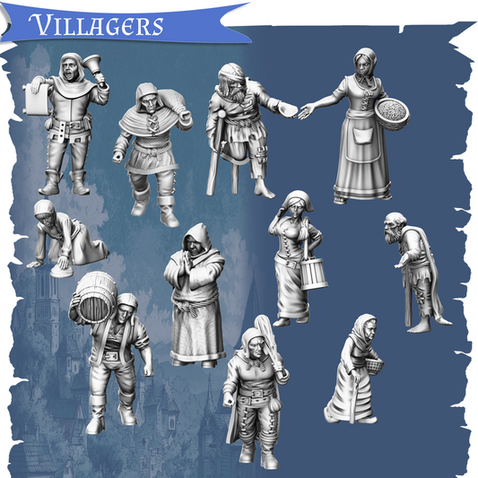 Villagers Set - Folkheim by David