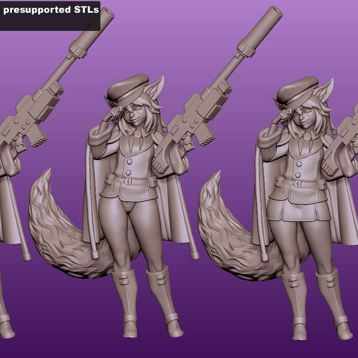 Mira – Kitsune Sniper General by Gaz Minis